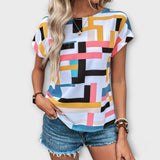 Marijeta – Blusa Colorida en Estilo Urbano