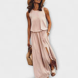 Silvija – Vestido ligero y elegante sin mangas