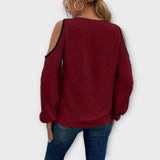 Marina – Blusa elegante con escote cuadrado moderno