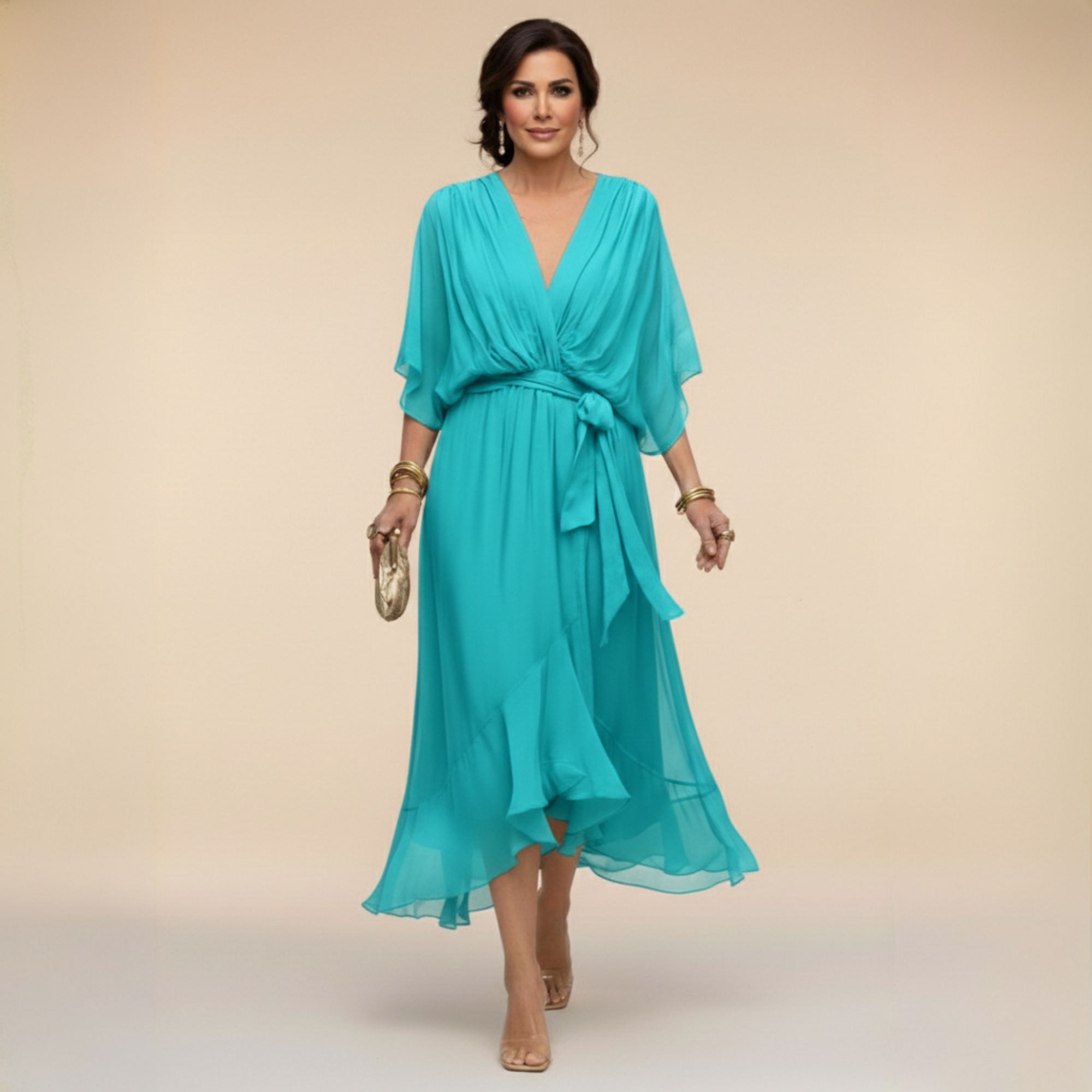 Sofija - Vestido femenino con cintura