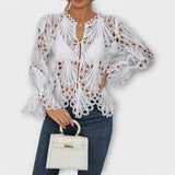 Malina – Blusa Elegante de Encaje