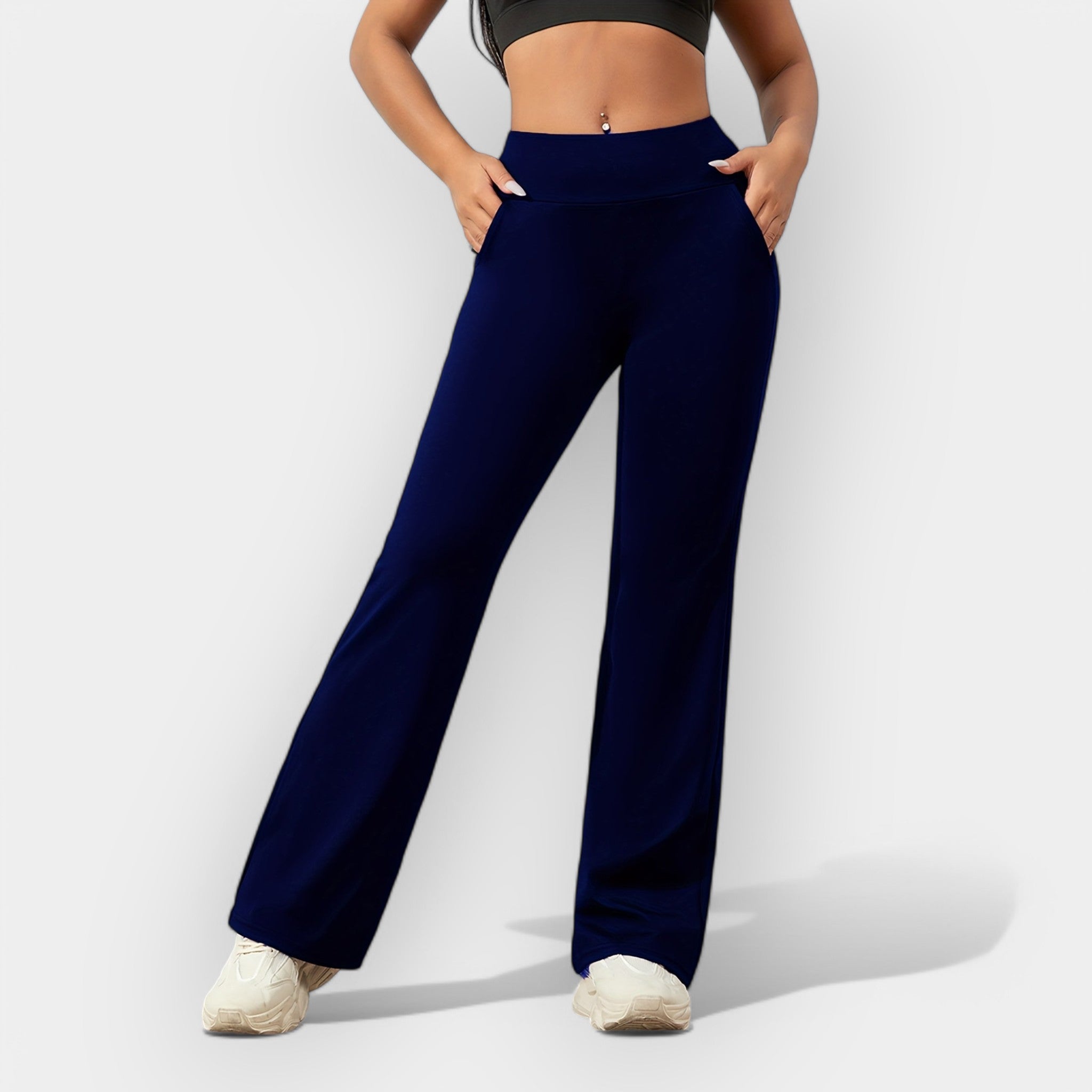 Fadila - Pantalones elásticos cómodos