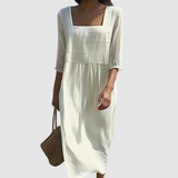 Vestido - Vestido ligero de tela
