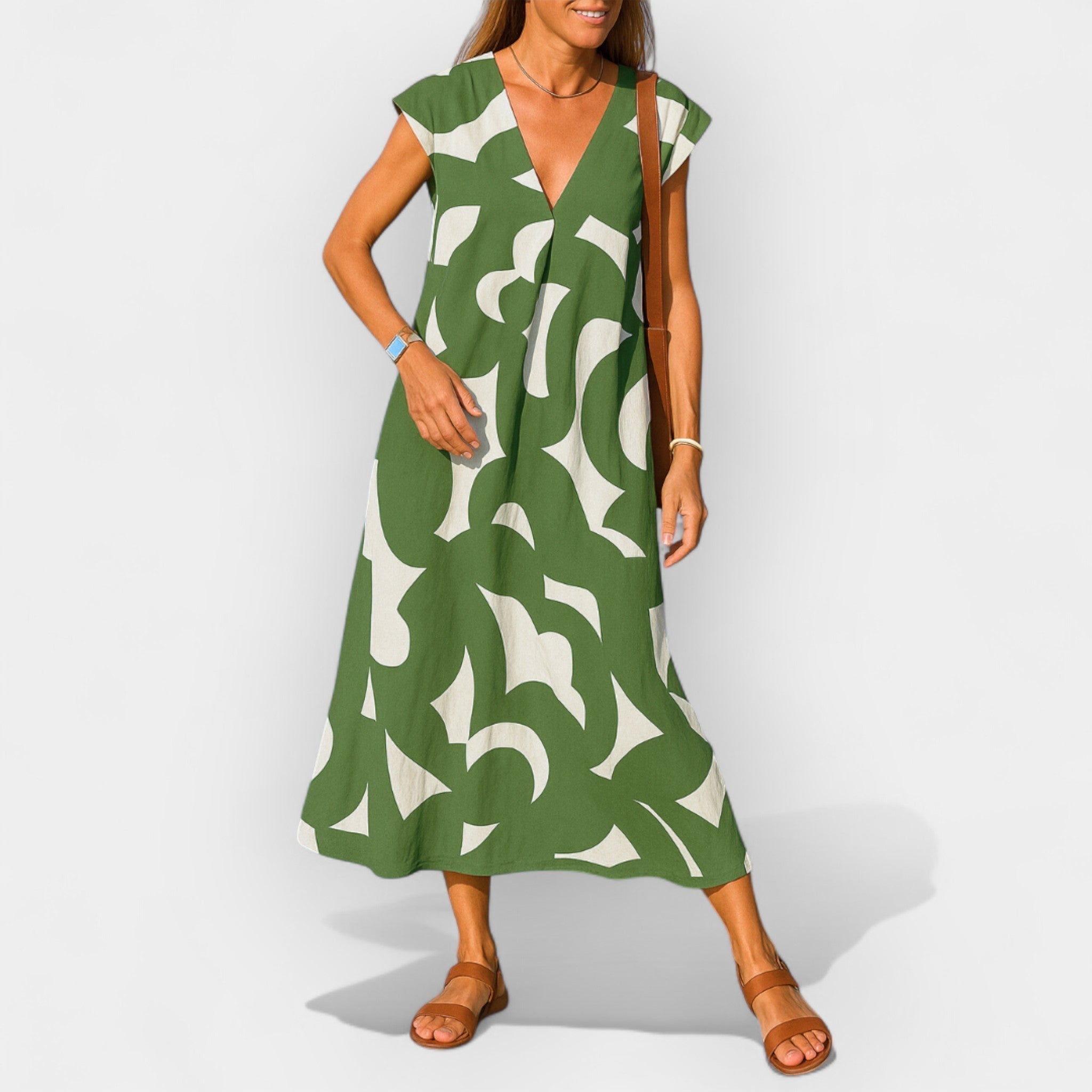 Hela – Vestido elegante y ligero con escote en V