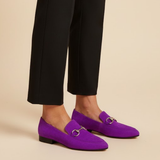 Gemma | Mocasines atemporales de ante con detalle clásico