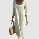 Vestido - Vestido ligero de tela