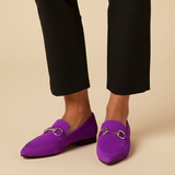 Gemma | Mocasines atemporales de ante con detalle clásico