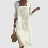 Vestido - Vestido ligero de tela
