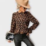 Hilda - Blusa Leopardata