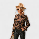 Hilda - Blusa Leopardata