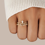 Aura - Anillo de Cristal Chic