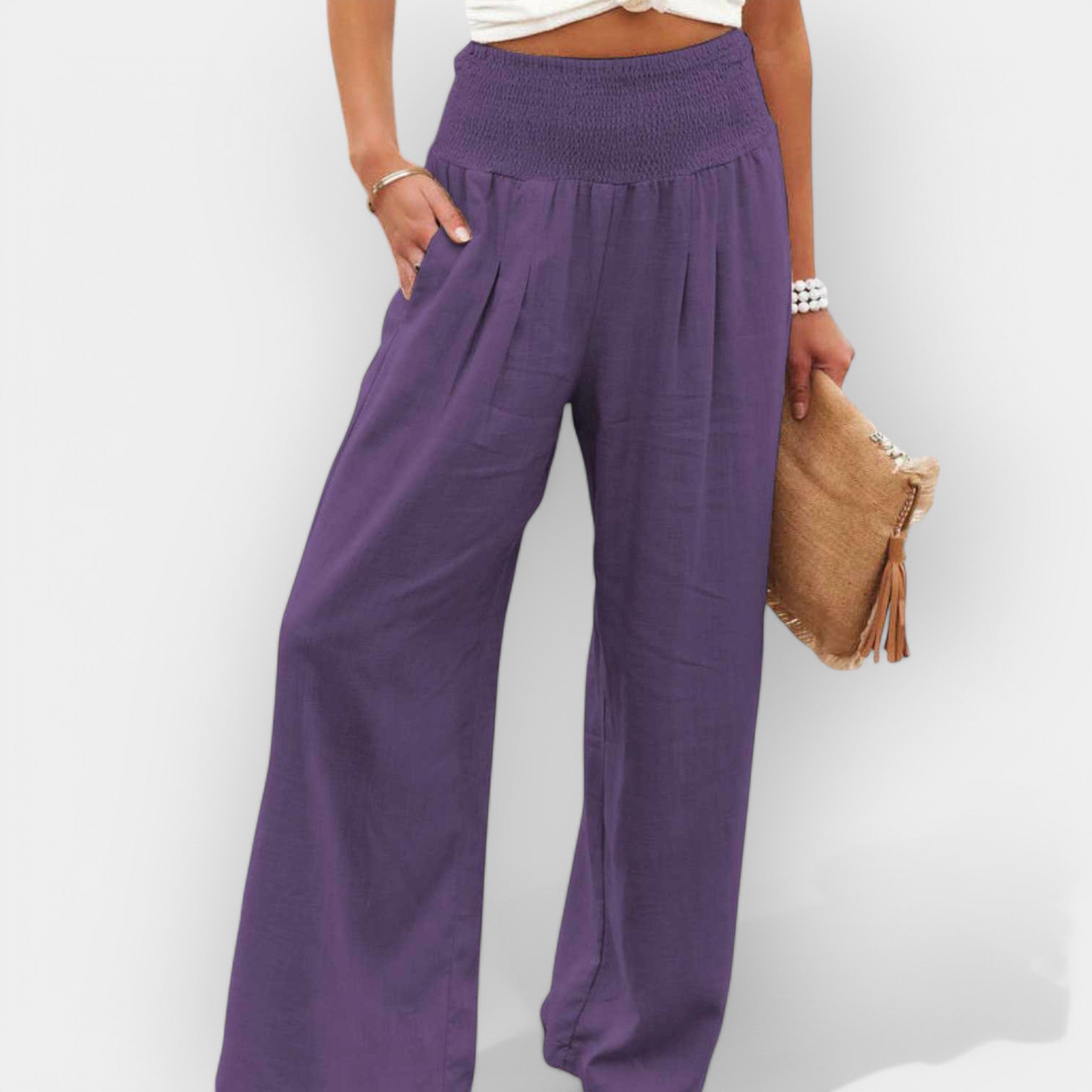 Elda - Pantalones largos elegantes