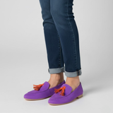 Isabelle | Mocasines de piel ante con flecos
