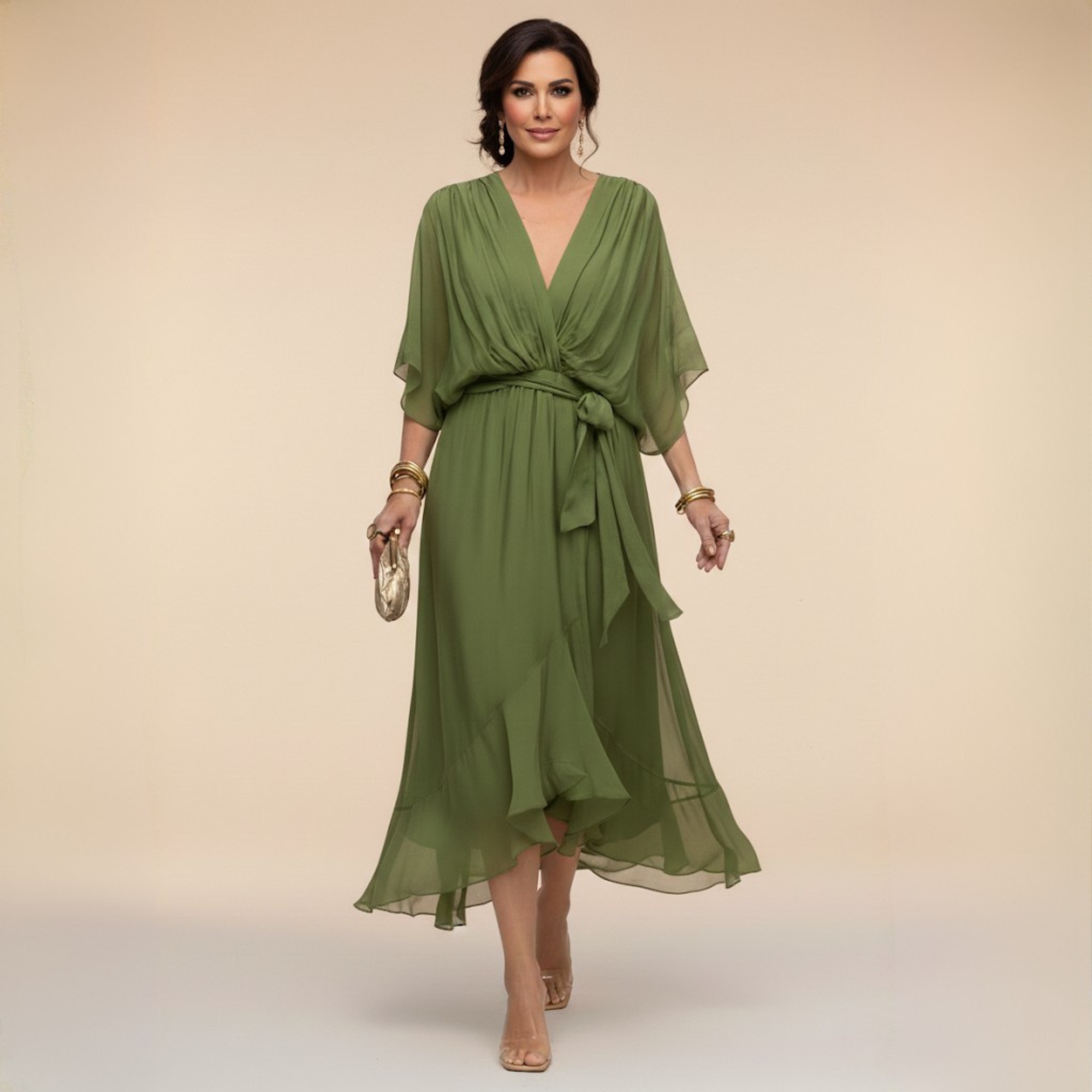 Sofija - Vestido femenino con cintura