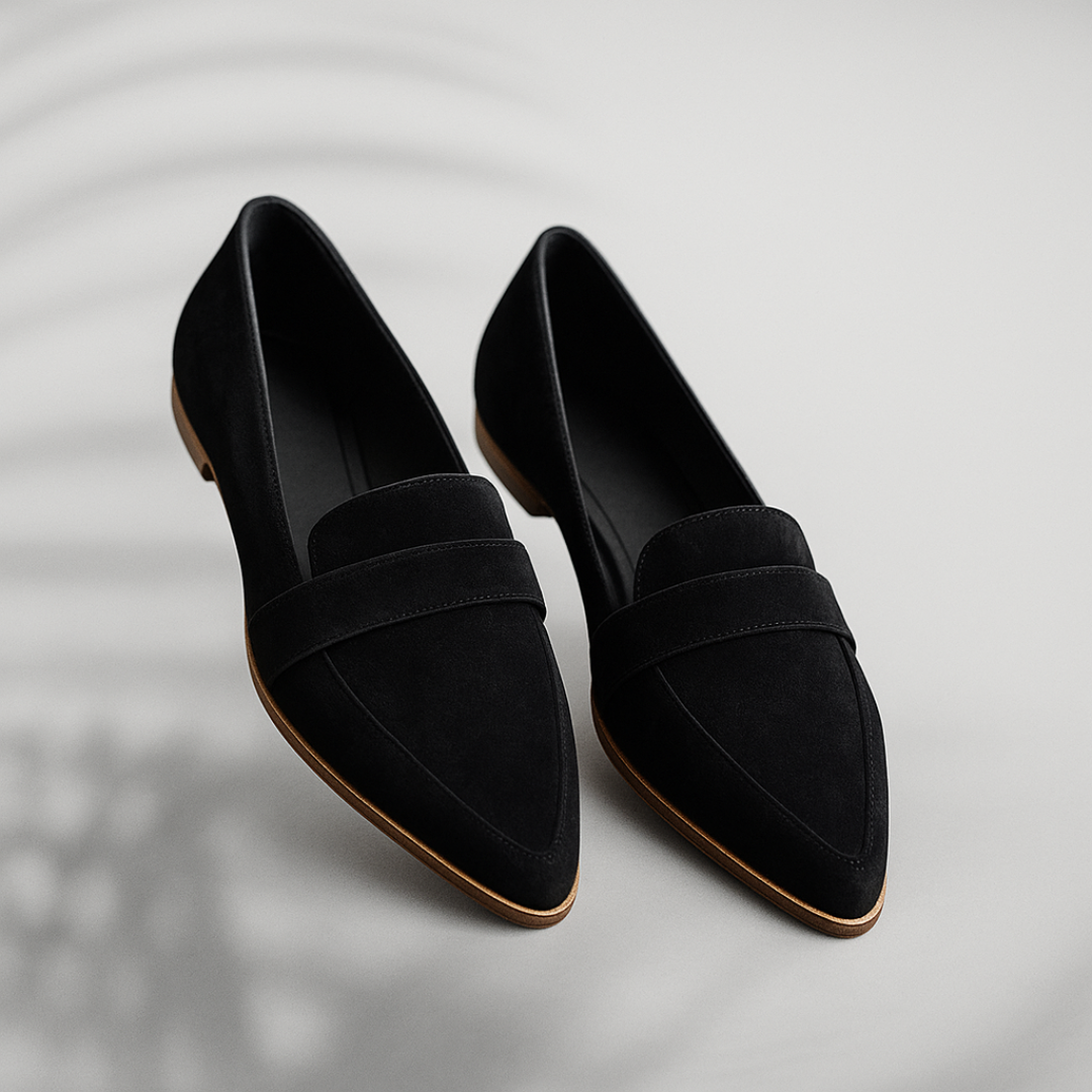 Selena | Mocasines Elegantes con Punta Afunada