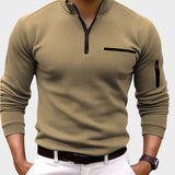Gusteous | Camiseta de manga larga con cremallera