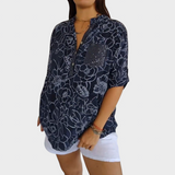 Bernarda - Blusa con motivo moderno
