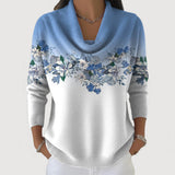 Alba | Suéter floral con cuello