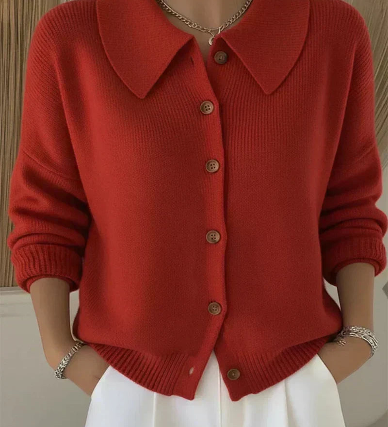 Vega | Chaqueta de punto con cuello
