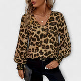 Jadranka - Blusa Leopardata Estilizada