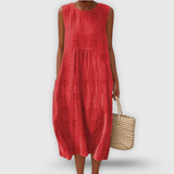 Amalina™ - Elegante Vestido de Algodón