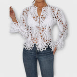 Malina – Blusa Elegante de Encaje