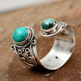 Anillo Vintage Boho Mosaico