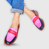 Franki | Mocasines bicolor