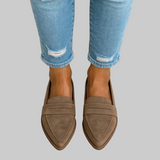 Selena | Mocasines Elegantes con Punta Afunada