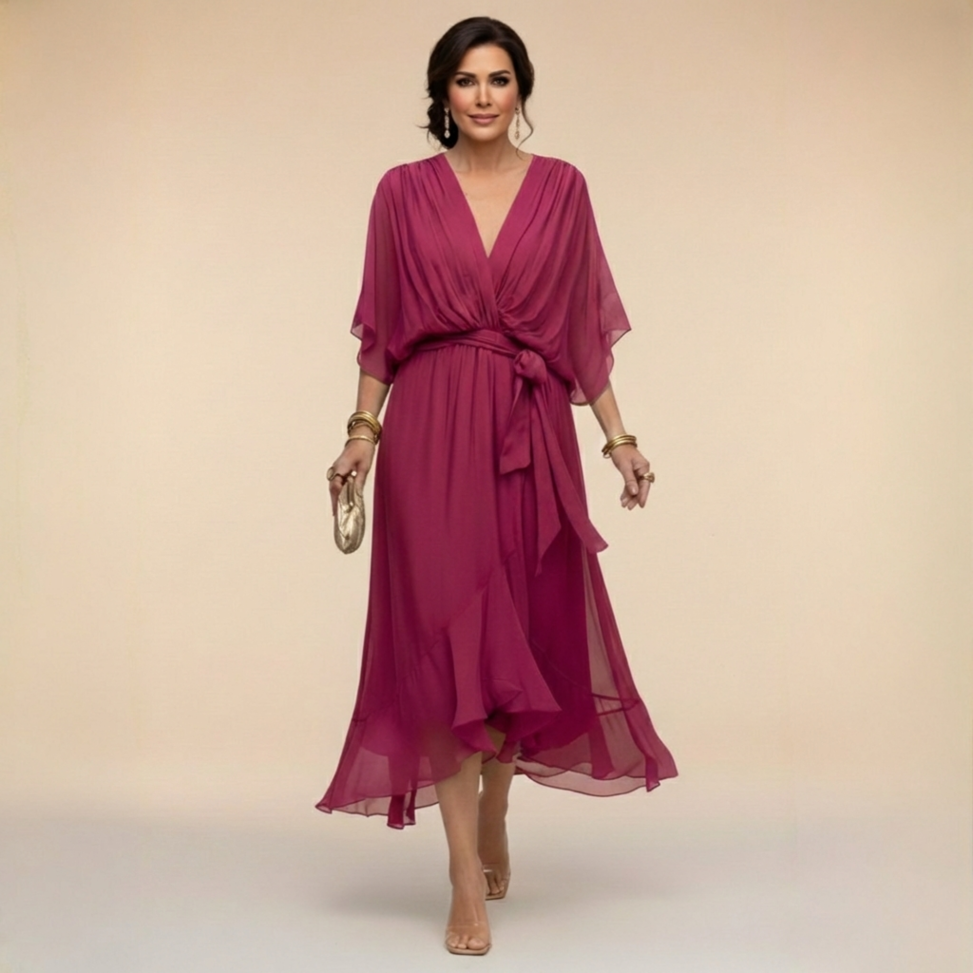 Sofija - Vestido femenino con cintura