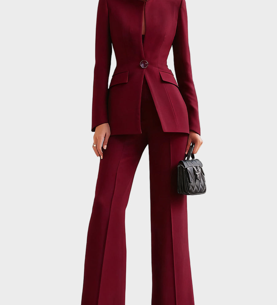 Jade - Conjunto elegante con chaqueta y pantalones