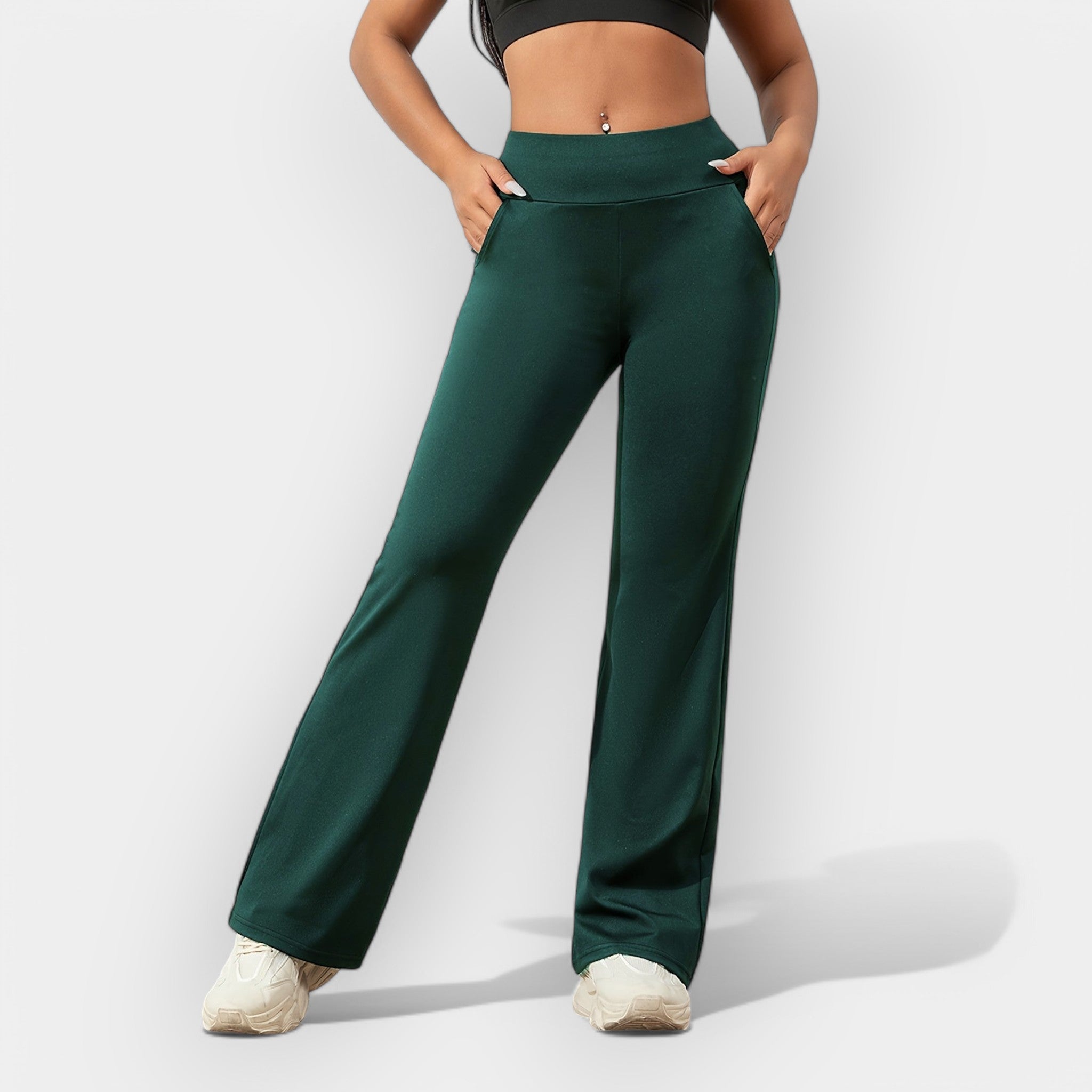 Fadila - Pantalones elásticos cómodos