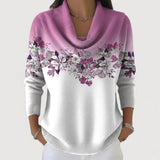 Alba | Suéter floral con cuello