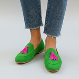 Mocasines con flecos Mandy