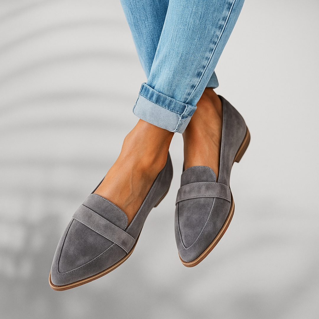 Selena | Mocasines Elegantes con Punta Afunada