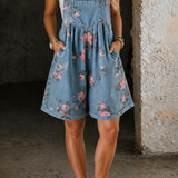 Marvina | Mono Floral de Denim