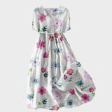 Ena - Vestido de verano con cintura en la cintura