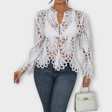 Malina – Blusa Elegante de Encaje