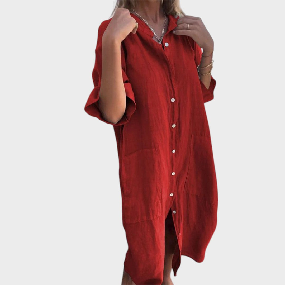 Blanka - Camisa Vestido Casual
