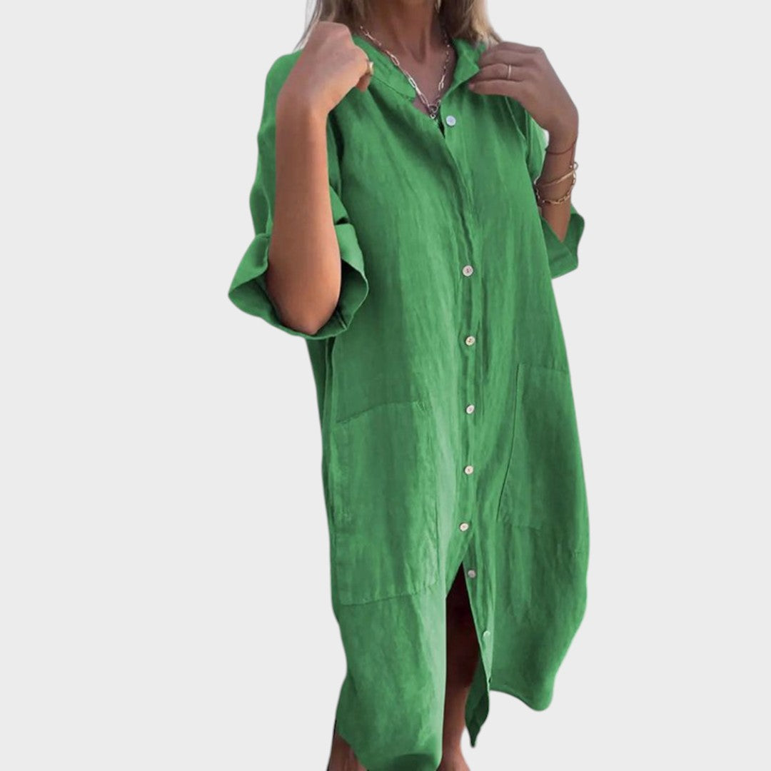 Blanka - Camisa Vestido Casual