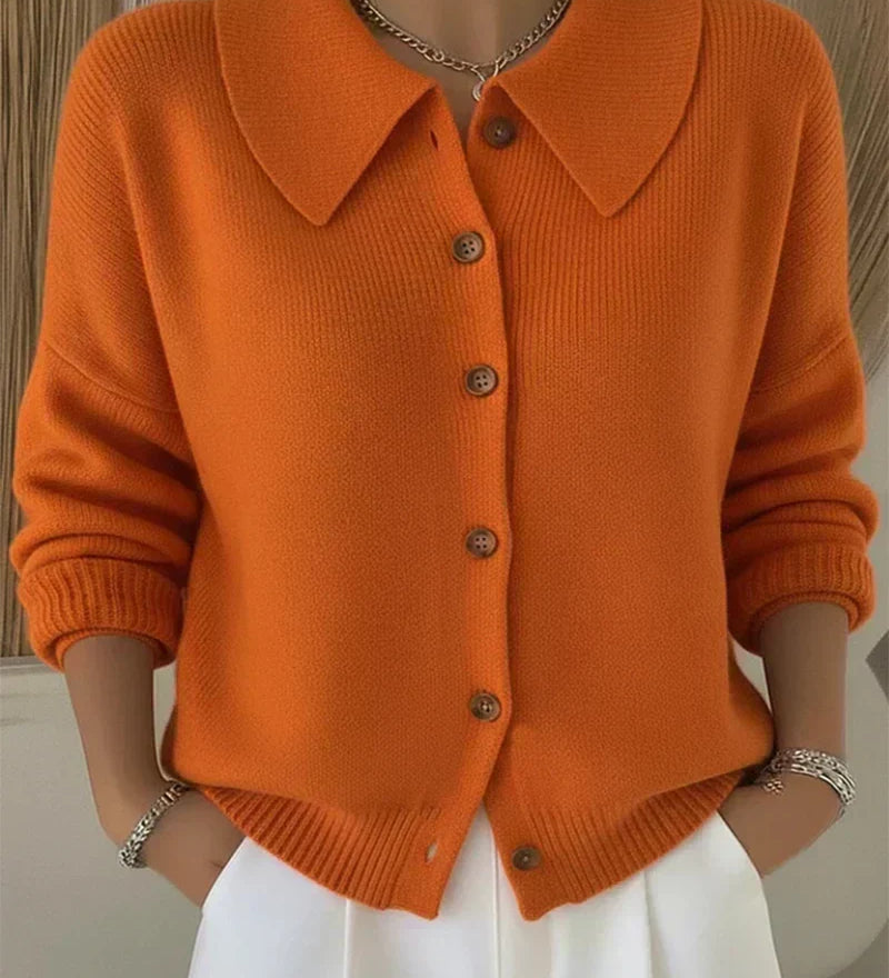 Vega | Chaqueta de punto con cuello