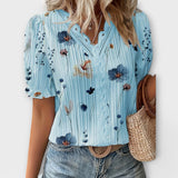Hermina - Blusa con escote en V