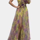 Teodora Vestido Maxi Asimétrico