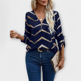 Ema – Blusa refinada de estilo clásico