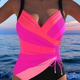 Greta | Traje de baño de lujo con motivo multicolor