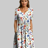 Marianne – Vestido floral elegante
