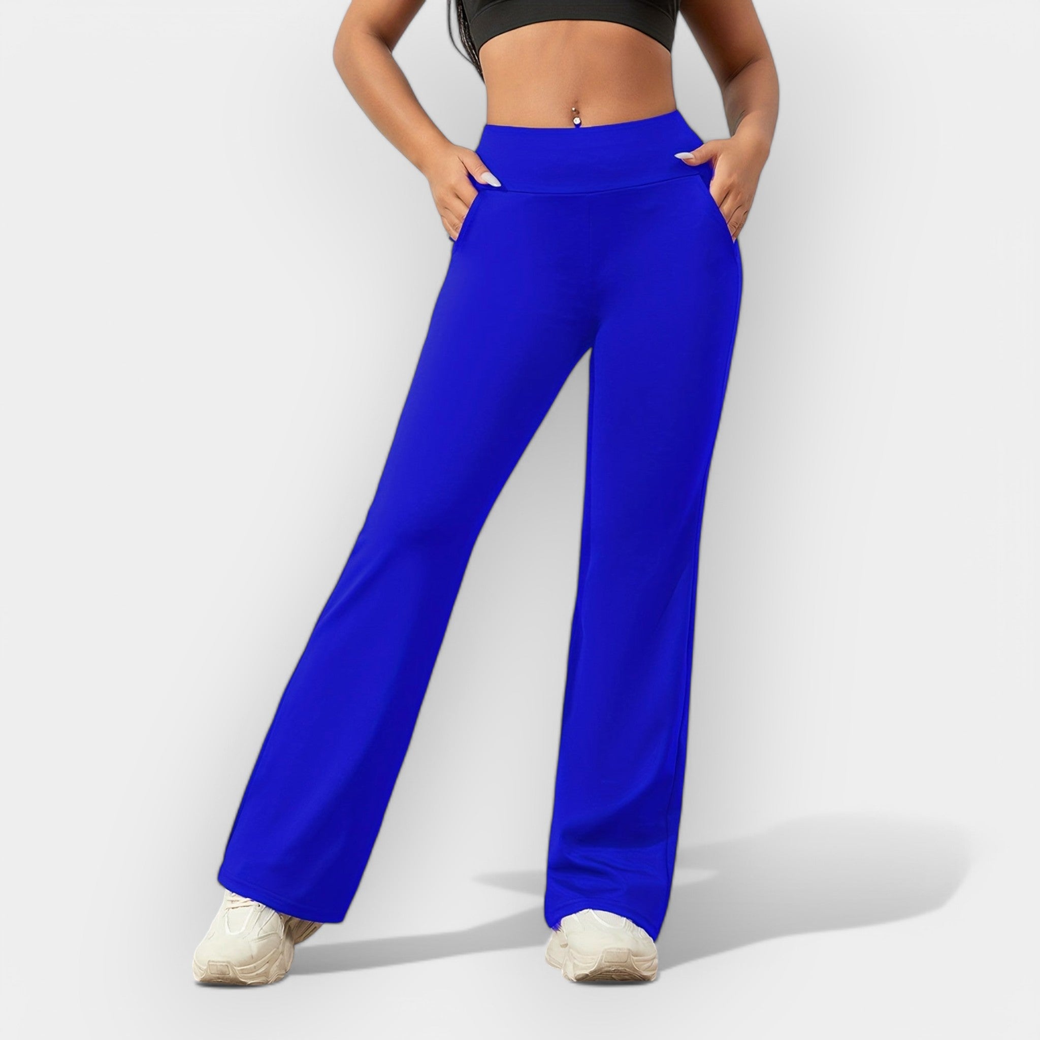 Fadila - Pantalones elásticos cómodos