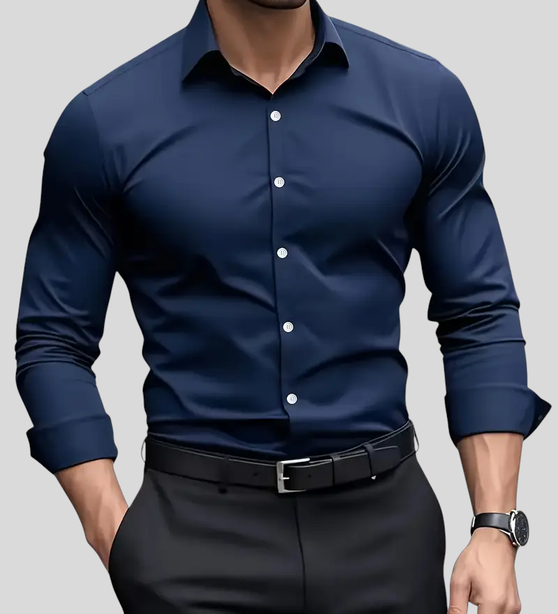 Andrej - Camisa ligera de manga larga