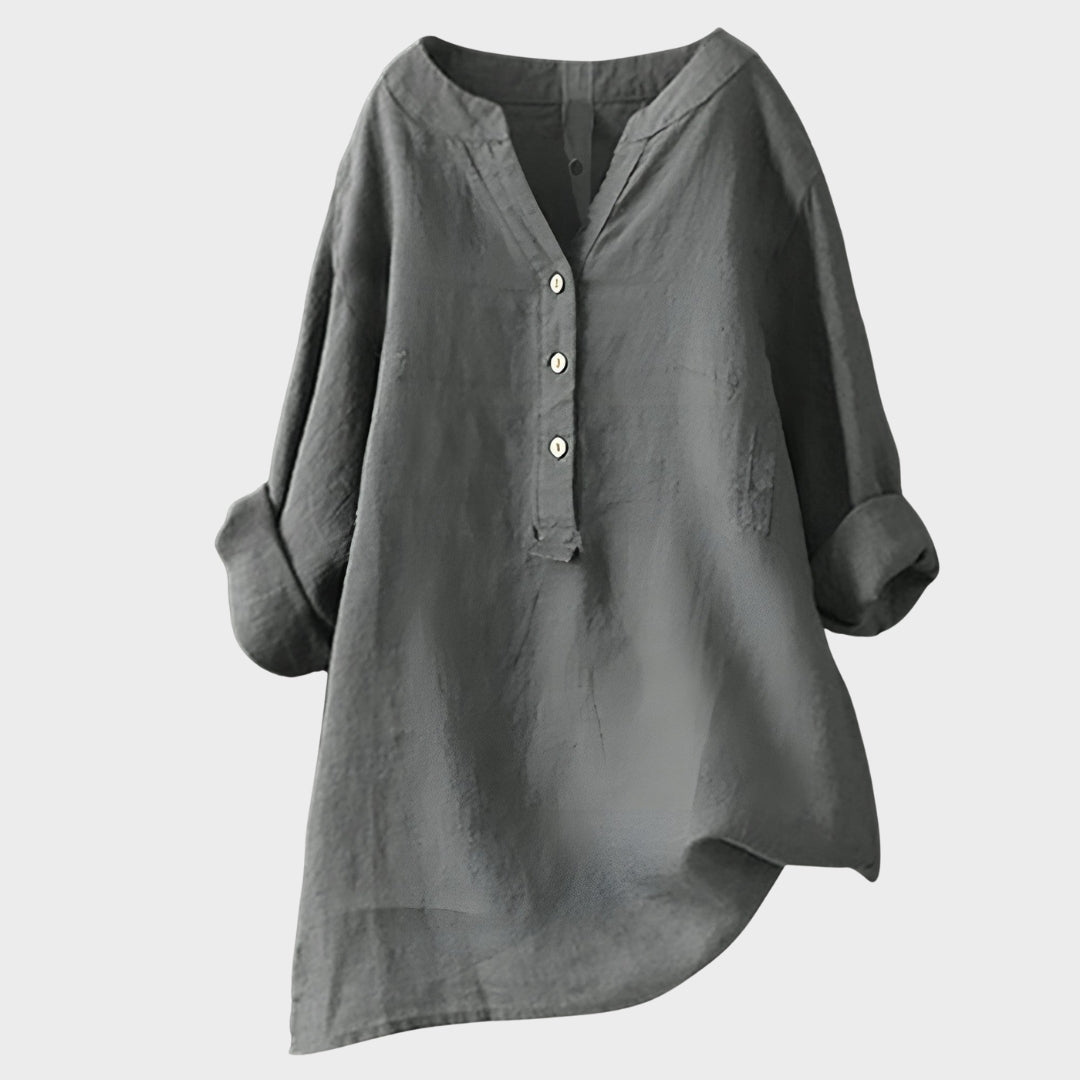Ana – Camisa ligera y cómoda con botones
