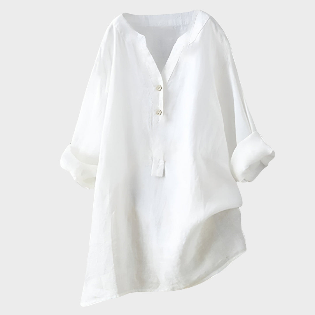 Ana – Camisa ligera y cómoda con botones